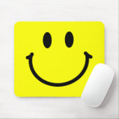 Happy Face Mousepad Muismat (Met muis)