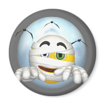 Happy Face Mummy Magnet