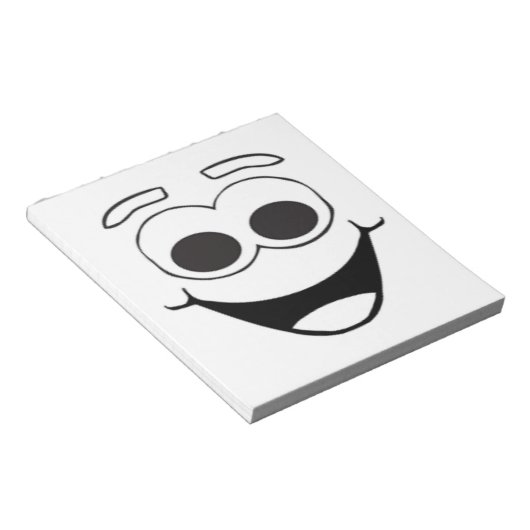 HAPPY FACE NOTITIEBLOK (Schuin)