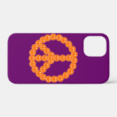 Happy Face Peace Case-Mate iPhone Case (Achterkant (horizontaal))