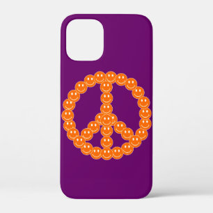 Happy Face Peace iPhone 12 Mini Hoesje