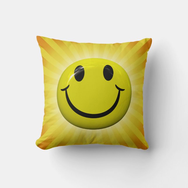 Happy Face Pillow Kussen (Voorkant)