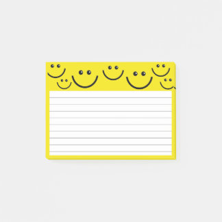 Happy Face Post-it® Notes
