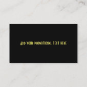 Happy Face Range Visitekaartje (Achterkant)