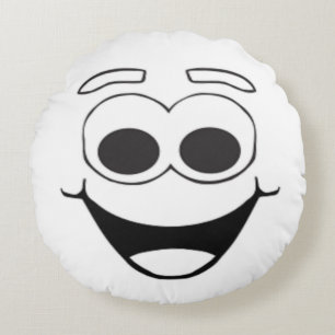 HAPPY FACE ROND KUSSEN