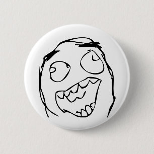 Happy Face Ronde Button 5,7 Cm