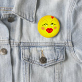 Happy Face Ronde Button 5,7 Cm (In situ)