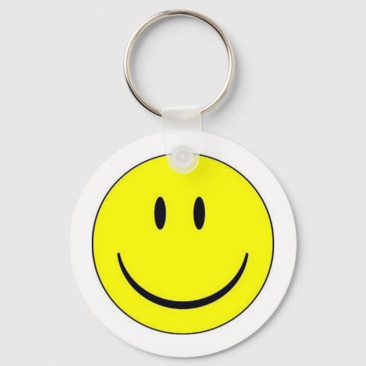 Happy Face Sleutelhanger (Voorkant)