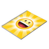 Happy Face Smiley Emoji Notitieboek (Linkerzijde)