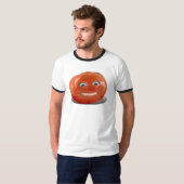 Happy Face Smiling Tomato T-shirt (Voorkant volledig)