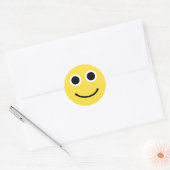 Happy Face Stickers Yellow Smiling Emoticon (Enveloppe)