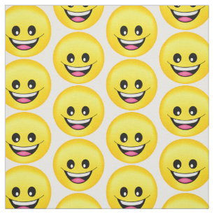 Happy Face Stof