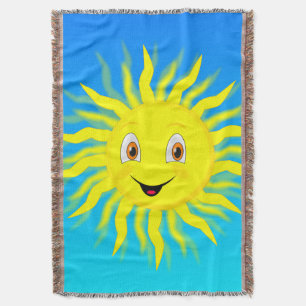Happy Face Sunshine Deken