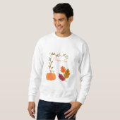 Happy Fall Sweatshirt (Devant entier)