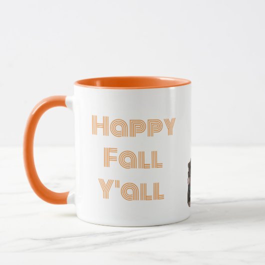 Happy Fall vous tous gnome tasse à café (Gauche)