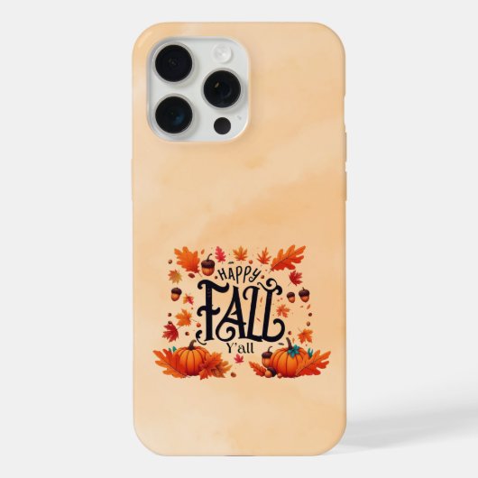 Happy Fall Y'all classique (Verso)