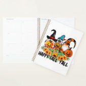 Happy Fall Y'all Gnome Leopard Gnome Sunflower (Devant avec enveloppe)