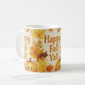 Happy Fall Y'all Mug (Devant gauche)