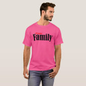 Happy Famille Matching T-shirt - Fun Family Vibes (Devant entier)