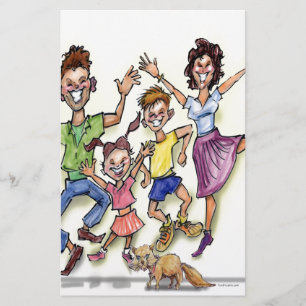 Happy Family Briefpapier