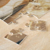 Happy Family Kiss - Aangepaste foto Legpuzzel (Zijkant)