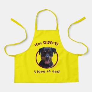 Happy Family-liefhebbende Rottweiler Schort