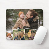 Happy Family Life Charming Foto Collage Muismat (Met muis)
