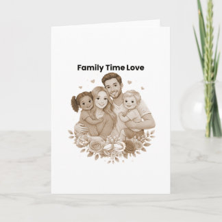 Happy Family Moments – Love & Togetherness Kaart