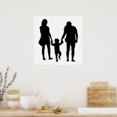 HAPPY FAMILY POSTER (Keuken)