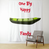 Happy Family Tapestry Wandkleed (In situ)