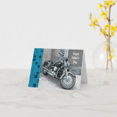 Happy Father Day Kaart Chopper (Gele Bloem)