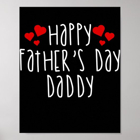 Happy Fathers Dag papa Poster (Voorkant)