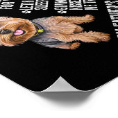 Happy Fathers Day beroemd gemaakt door The Best Yo Poster (Hoek)