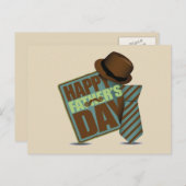 Happy Fathers Day Briefkaart (Voorkant / Achterkant)