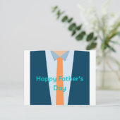 Happy Fathers Day Briefkaart (Staand voorkant)