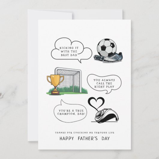 Happy Fathers Day Card (Voorkant)