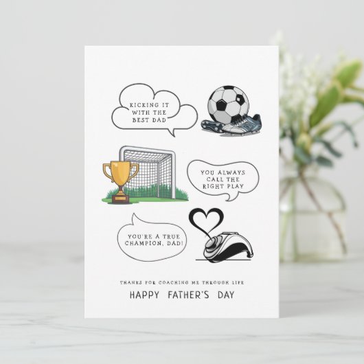 Happy Fathers Day Card (Staand voorkant)