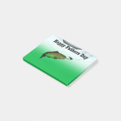 Happy Fathers Day Card-visserij op boten Post-it® Notes (Schuin)