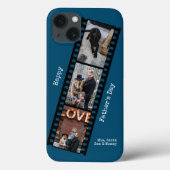 Happy Fathers Day Custom Photomstrip Case-Mate iPhone Case (Achterkant)