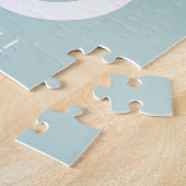 Happy Fathers Day Dad Modern Multi Photo Grid Legpuzzel (Zijkant)