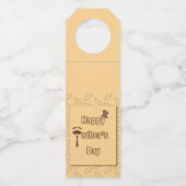 Happy Fathers Day Flessenhanger (Achterkant)