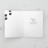 Happy Father's Day from Boston Terrier Dog, to Dad Kaart (Binnen)