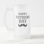 Happy Fathers Day Funny Beer Matglas Bierpul (Links)