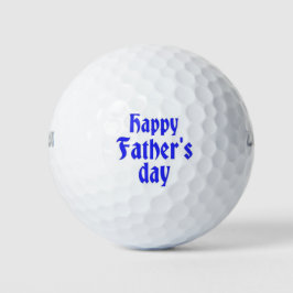 Happy Fathers Day Golfballen