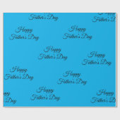 Happy Fathers Day inpakpapier (Vlak)