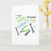 Happy Fathers Day Kaart (Gele Bloem)