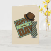 Happy Fathers Day Kaart (Gele Bloem)