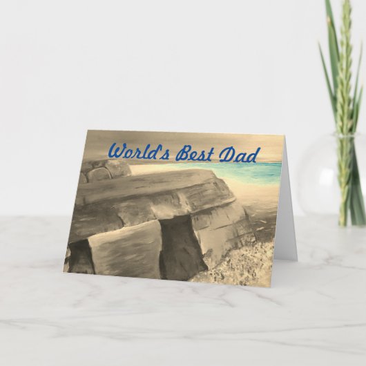 Happy Father's Day Kaart (Voorkant)