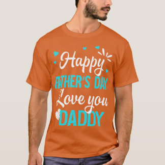 Happy Fathers Day Papa voor papa Kinder jongeren T-shirt