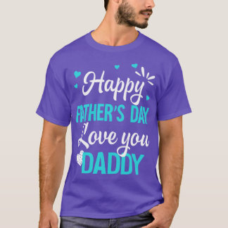 Happy Fathers Day Papa voor papa Kinder jongeren T-shirt